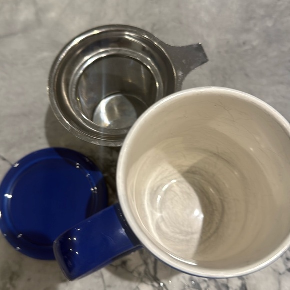 David tea mug with strainer and lid - Picture 3 of 4